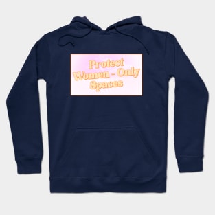 Protect Women Only Spaces - Feminist Hoodie